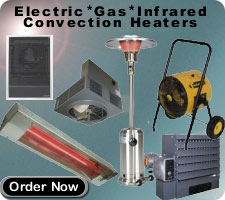 Electric Heaters Portable Heaters Infrared Heaters Industrial Heaters Convection Heaters Construction Heaters Spot HeatersGas Heaters