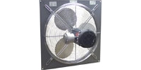 Explosion Proof (Single Speed) Direct Drive Wall Exhaust Fan CFM Range: 1,670-5,520 (12"-24")