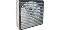 (Single Speed) Belt Drive Heavy Duty Industrial Wall Exhaust Fan CFM Range: 4,190-43,500 (24"-60")