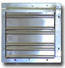 TPI brand Gravity Operated Commercial and Agricultural Wall Shutter  (Sizes 10" to 30")