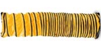Allegro Industries Model 9500-06, 9500-15 and 9500-25 Retractable Polyester 8" Diameter Ducting in 6', 15' and 25' Lengths