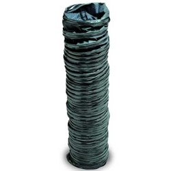 Allegro Industries Model 9500-15EX and 9500-25EX Statically Conductive Retractable Vinyl and Polyester 8" Diameter Ducting in 15' and 25' Lengths for Use with Explosion Proof Confined Space Blowers
