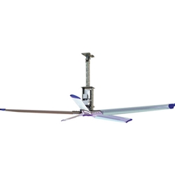 Altra Air Envira North Systems Model  AD675X5002 (HVLS) High Volume Low Speed Industrial Ceiling Fans (8 Ft., Reversible, 59,494 CFM, 208/230V, 1 Ph, Variable Speed)