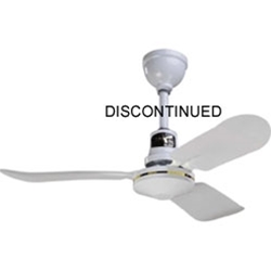 Northwest Envirofan Model #136F-7 277V White Industrial Variable Speed Ceiling Fan (36" Downflow, 5 Yr Warranty, 277V)