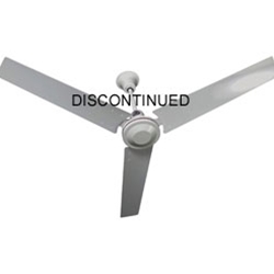 TPI Corporation Model #IHR-48 White Industrial Variable Speed Ceiling Fan (48" Downflow, 5,000 CFM, 3 Yr Warranty, 120V, 1 Phase)