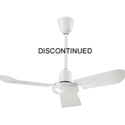 Canarm Ltd. Model #CP36 White Commercial Variable Speed Ceiling Fan (36" Reversible, 5 Yr Warranty, 120V)
