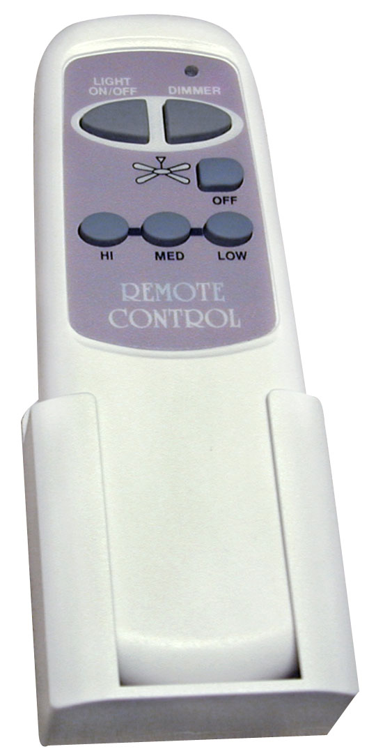 3-Speed Ceiling Fan Remote with Light Dimmer