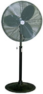 Canarm Ltd. brand Industrial Pedestal Mount Air Circulator - 4 Models (3 Speeds/8,300 CFM High)