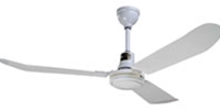 Northwest Envirofan Model #160F-7 White Industrial Variable Speed Ceiling Fan (56" Downflow Only, 7,724 CFM, 5 Yr Warranty, 120V, 1 Phase)