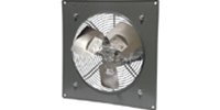 Canarm Ltd. brand Model P (Single/Variable Speed) Single Phase Panel Mount Direct Drive Wall Exhaust Fan CFM Range: 1,650 - 5,500 (Sizes 12" thru 24")