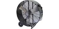 Model #PBX 42-D TPI brand 42" Industrial Direct Drive Portable Blower (9,000 CFM), 120V, 1-Speed with 10" Wheels