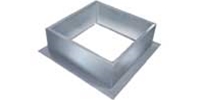 Canarm Ltd. brand 10-1/4" Galvanized Roof Curbs (For Model RD, RB and RTA Roof Exhaust Fans)