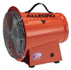 Allegro Industries Models 9513, 9513-E and 9506 Steel 8" Axial Blower (1/3 Hp, AC or DC, 50Hz or 60Hz, 1275 CFM @ Outlet)