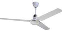 Northwest Envirofan Model #160C-7 White Industrial Variable Speed Ceiling Fan (56" Reversible, 7,212 CFM, 5 Yr Warranty, 120V)