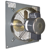Canarm Ltd. brand Model P (Variable Speed-Low Noise) Panel Mount Direct Drive Wall Supply Fan CFM Range: 1,450-4,040 (Sizes 12" thru 24")