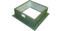 Canarm Ltd. brand 10-1/4" High Painted Roof Curbs (For Model RD, RB and RTA Roof Exhaust Fans)