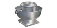 Canarm Ltd. brand Model ALX-UD Direct Drive Centrifugal Up Blast Roof or Sidewall Mount Exhaust Fan Restaurant & Gen. Applic. CFM Range: 400-3,725 @ 1/2" S.P.