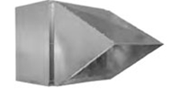 Optional Rainhood for Soler & Palau brand LCE Exhaust Fans