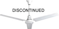 VES Environmental brand #INDB604L White Heavy Duty Industrial Ceiling Fan High Output Variable Speed (60" Reversible, 5 Year Warranty, 120V)