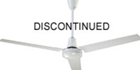 Canarm Ltd. Model #CP56 HPWP White Heavy Duty Industrial and Agricultural Variable Speed Ceiling Fan (56" Reversible, 27,500 CFM, 3 Yr Warranty, 120V)