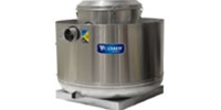 Canarm Ltd. brand Model A2X Direct Drive Centrifugal Up Blast Roof or Sidewall Mount Single Phase Exhaust Fan Restaurant & Gen. Applic. CFM Range: 1,043-3,010 @ 1/2" S.P.