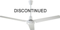 Canarm Ltd. Model #CP60 HPWP White Heavy Duty Industrial and Agricultural Variable Speed Ceiling Fan (60" Reversible, 3 Yr Warranty, 120V)