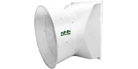 J&D Manufacturing brand  (Single Speed) Tornado Fiberglass Agricultural Wall Exhaust Fan CFM Range: 4,403 - 10,596 (Sizes 20" thru 36") W/1 Ph Washdown Rated Motors