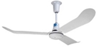 Northwest Envirofan Model #190A7 220V White Industrial/Agricultural/Severe Service-Spray Proof Variable Speed Ceiling Fan (60" Downflow, 8,705 CFM, 220V)