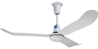 Northwest Envirofan Model #190A7 220V White Industrial/Agricultural/Severe Service-Spray Proof Variable Speed Ceiling Fan (60" Downflow, 8,705 CFM, 220V)