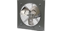 Canarm Ltd. brand Model P (Single Speed) Three Phase Panel Mount Direct Drive Wall Exhaust Fan CFM Range: 1,650 - 5,520 (6 Different Models - Sizes 12" thru 24")