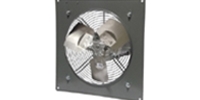 Canarm Ltd. brand Model P (Single Speed) Three Phase Panel Mount Direct Drive Wall Exhaust Fan CFM Range: 1,650 - 5,520 (Sizes 12" thru 24")