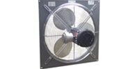 Canarm Ltd. brand Model P Panel Mount Explosion Proof (Single Speed) Three Phase Direct Drive Wall Exhaust Fan CFM Range: 1,670-5,520 (6 Different Models -Sizes 12" thru 24")
