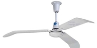 Northwest Envirofan Model #190A-7R White Industril/Agricultural/Severe Service-Spray Proof Variable Speed Ceiling Fan (60" Upflow, 8,074 CFM, 120V)