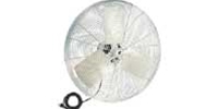 TPI brand Industrial Ceiling Mount Air Circulator - 6 Models (2 Speeds/9,850 CFM High)