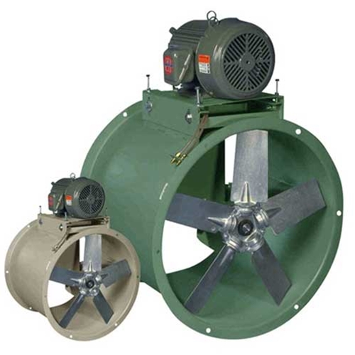 Canarm brand HeavyDuty Industrial Belt Drive Tube Axial Duct Fan