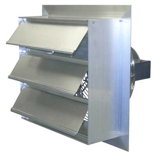 Canarm brand Three Phase Shutter Mounted Direct Drive Heavy Duty Single