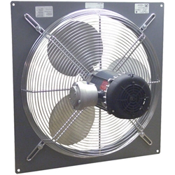 Canarm Ltd. brand Model P Panel Mount Explosion Proof (Single Speed) Single Phase Direct Drive Wall Exhaust Fan CFM Range: 1,670-5,520 (Sizes 12" thru 24")