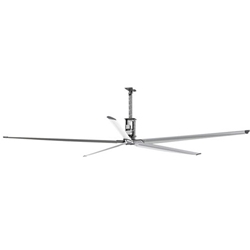 20 Ft. Altra Air Sailfin (HVLS) High Volume Low Speed Industrial Ceiling Fans (2 Hp, 208/230V, 1 Ph, 176,200 CFM, Var. Speed)