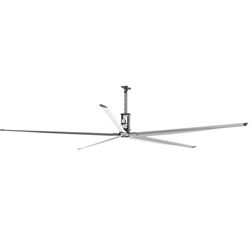 24 Ft. Altra Air Sailfin (HVLS) High Volume Low Speed Industrial Ceiling Fans (2 Hp, 230/460V, 3 Ph, 315,026 CFM, Var. Speed)