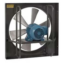 Americraft Manufacturing Model 900 Direct Drive Explosion Proof Wall Exhaust Fan CFM Range: 930 - 47,000 (Sizes 12" thru 60") - Single Phase or Three Phase