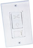 Canarm Ltd. brand Model #CQ003 (Quiet) - 1.25 Amp 120V Ceiling Fan 3-Speed Wall Control w/5-Level Light Control