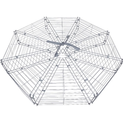 Canarm Ltd. brand Model #CP93-61KD Knockdown type Down Rod Mount 66" Ceiling Fan Guard for Ceiling Fans up to 60"
