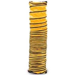 Allegro Industries Model 9600-15 and 9600-25 Retractable Polyester 16" Diameter Ducting in 15' and 25' Lengths