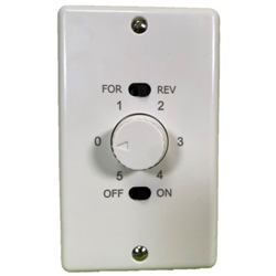 5 Amp 120V 5- Speed (Required) TPI Model #E-C-CF-D - Forward/Reverse Industrial Ceiling Fan (Controls 1-4 DC Ceiling Fans)
