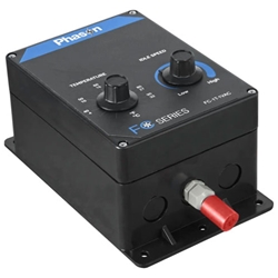 Thermostat Variable Speed Control 120/230V 10 Amp 40º to 90º F Dial Set Point Model #FC-1T-1VAC Differential 6º F w/1Ft. Temperature Sensor