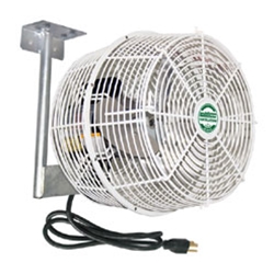 J&D Manufacturing brand Green Breeze HAF Agricultural Circulation Fan - 3 Models (Vari Speed/CFM Range 1,020-10,050, Size 12" thru 36")