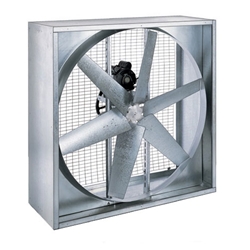 Triangle Engineering of Arkansas Model PFG (Single Speed) Belt Drive Heavy Duty Agricultural Wall Exhaust Fan CFM Range:10,380-23,800 (Sizes 36" thru 48")