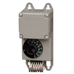 VC115 - Single Stage 115/230/277V Moisture Proof (NEMA 4 Enclosure) Thermostat Control (40 Deg - 110 Deg. F Set Point)