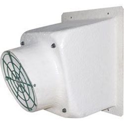 J&D Manufacturing brand (Single Speed) Tornado Fiberglass Agricultural Wall Exhaust Fan CFM Range: 867 - 23,127 (Sizes 12" thru 50") w/Single Ph Totally Enclosed Motor
