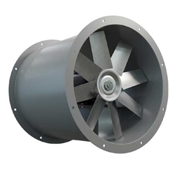 Canarm Ltd. brand DDA - Industrial Direct Drive Tube Axial Inline Duct Fan CFM Range: 1,450-53,900 (12"- 48" Dia.) - Single Phase and Three Phase